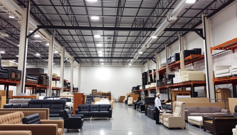 مستودعات تخزين العفش الآمنة من رحالكو في جدة