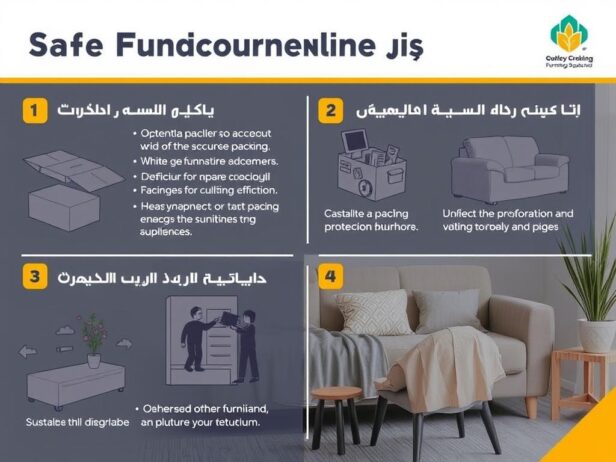 نصائح لنقل أثاث جدة بأمان من شركة رحالكو