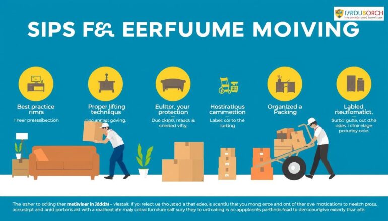 نصائح لنقل العفش بأمان في جدة