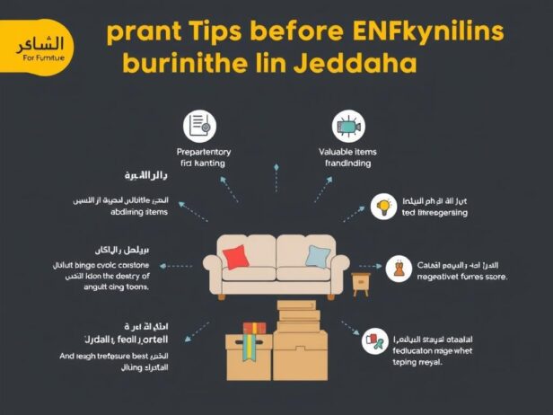 نصائح مهمة لنقل عفش منازل وشقق في جدة