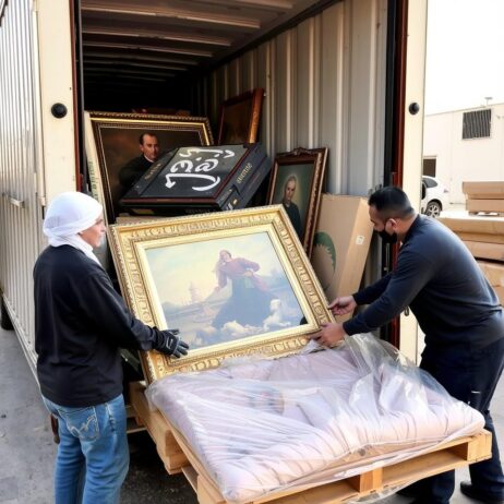 نقل القطع الثمينة والحساسة في جدة