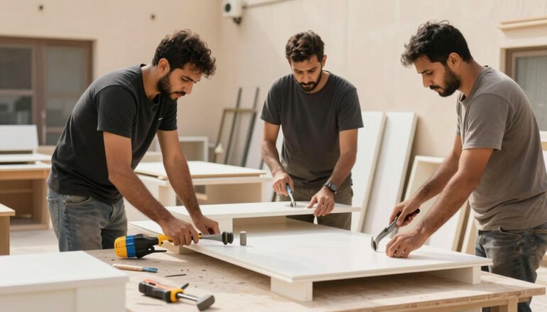 خدمة فك وتركيب الأثاث في حي الأجواد بجدة