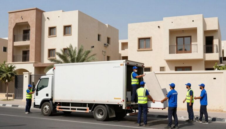 خدمة نقل عفش تشمل مختلف أنواع المنازل في حي البساتين جدة