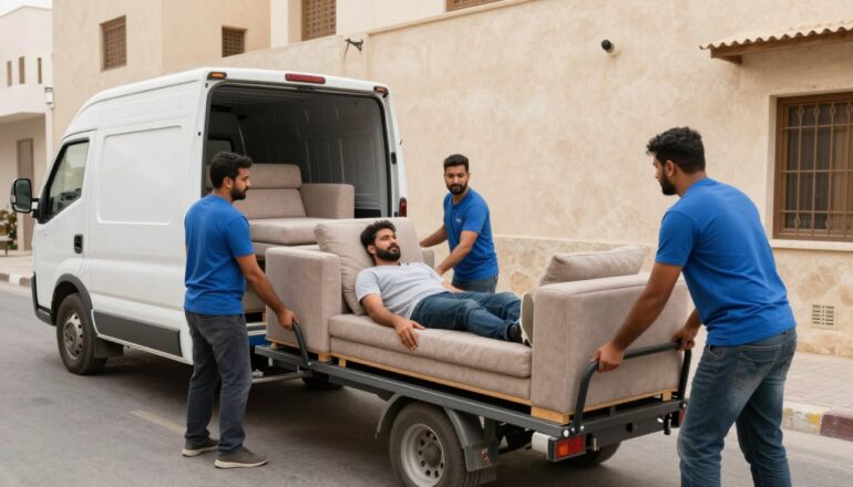 خدمة نقل عفش سريعة ومريحة في حي الجامعة بجدة