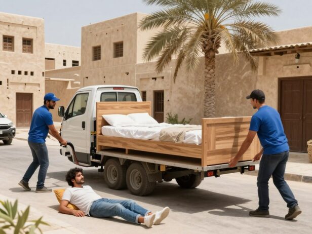 عملية نقل عفش سهلة وبدون عناء في حي الأجواد بجدة