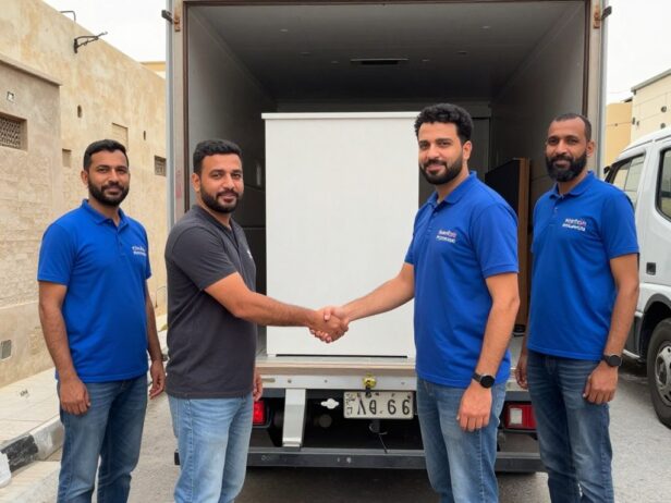 عميل سعيد بخدمة نقل العفش في حي الجامعة بجدة