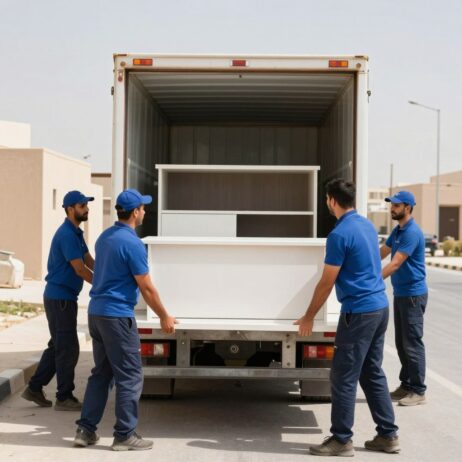 فريق محترف لنقل العفش في حي الربوة