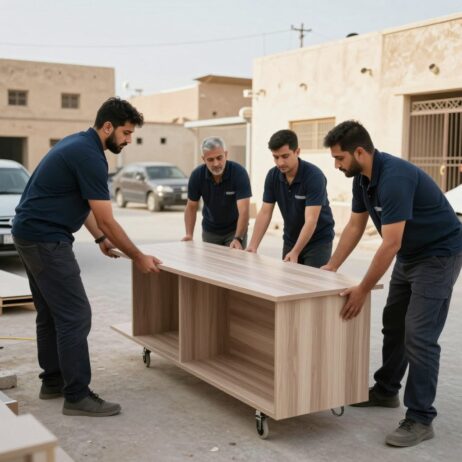 فريق محترف يتبع منهجية علمية في نقل العفش بحي الأجواد
