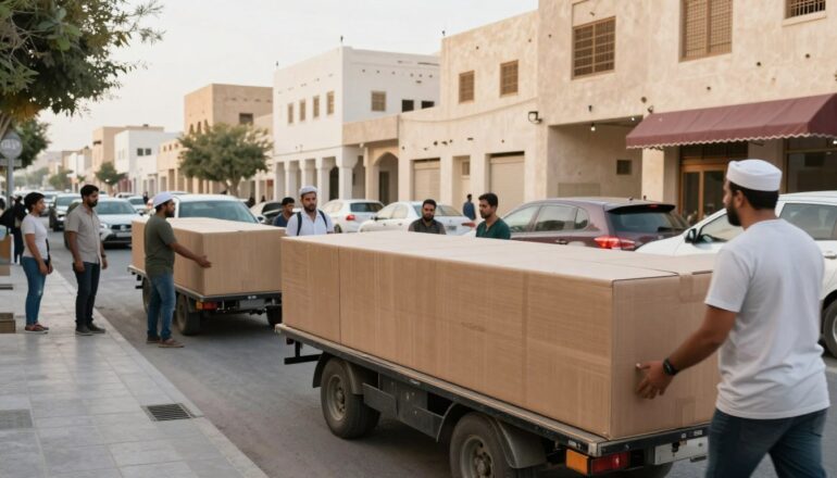 نقل عفش بدون أي مشاكل في حي الأجواد بجدة