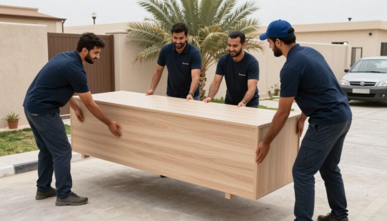 نقل عفش بدون مشاكل في حي الربوة