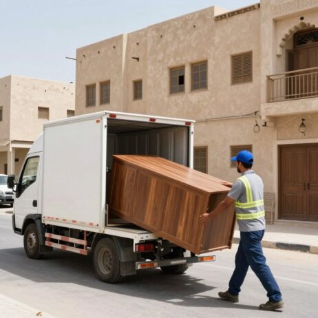 نقل عفش في حي الروضة