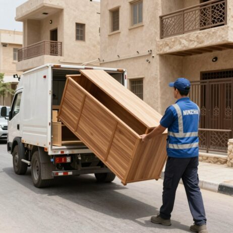 نقل عفش في حي النزهة