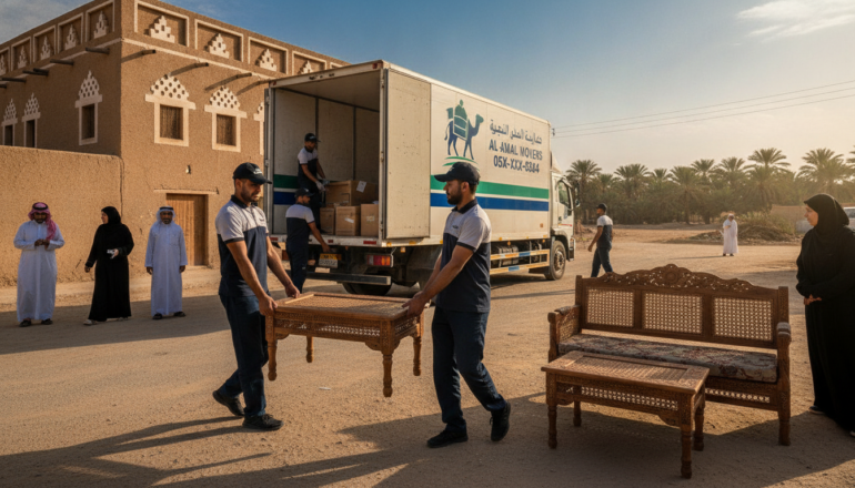 نقل عفش الظهران | شركة رحالكو 📞 0569728488