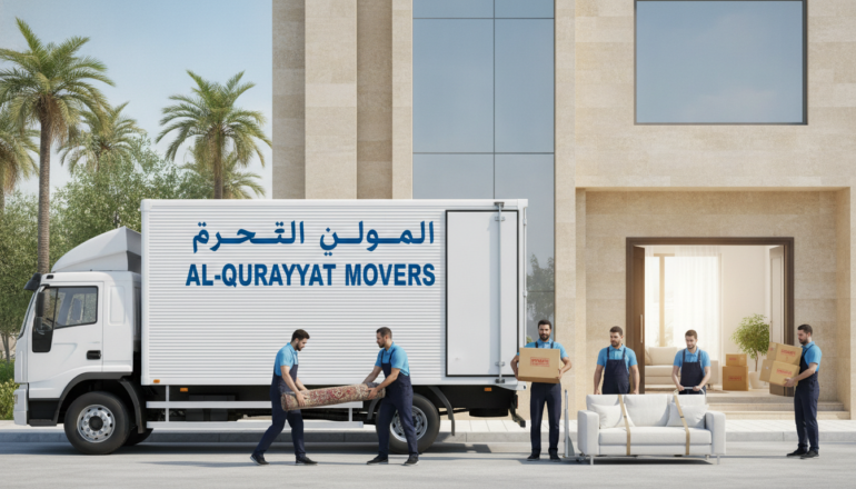 نقل عفش القريات | شركة رحالكو 📞 0569728488