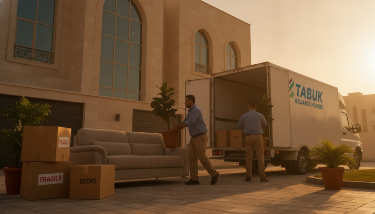 نقل عفش تبوك | شركة رحالكو 📞 0569728488