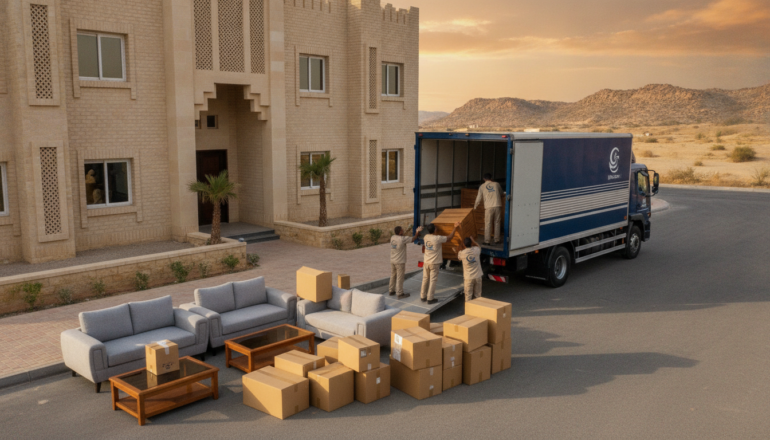 نقل عفش حائل | شركة رحالكو 📞 0569728488