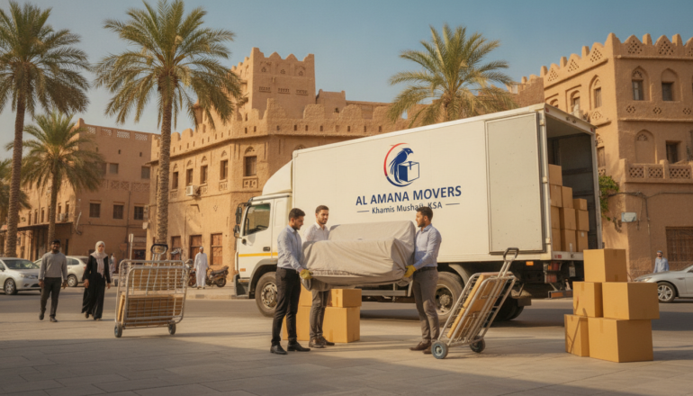 نقل عفش خميس مشيط | شركة رحالكو 📞 0569728488